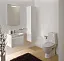 Шкаф-пенал Laufen Pro S 483122 35x34x165, 4 стеклянные полки, петли справа