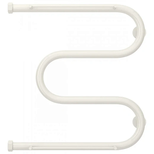 Полотенцесушитель водяной Сунержа М-образный+ 12-4008-5050, 500x500, с 2 полками, цвет белый