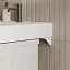 Умывальник на стиральную машину Ceramicanova Quattro 60см искусственный камень, CN0101