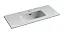 Раковина Sancos Compact CN7030, 90 см, фарфор, белая
