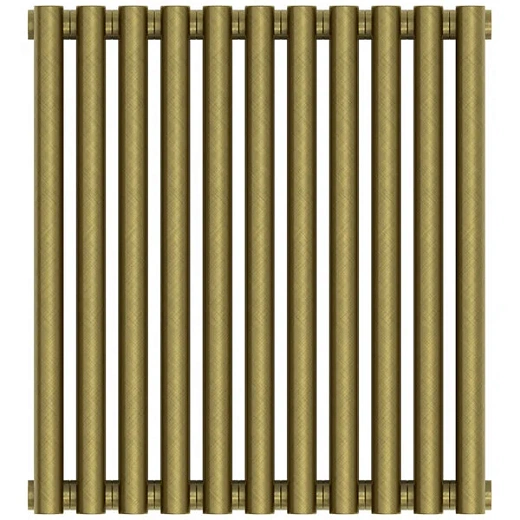 Радиатор трубчатый Сунержа Эстет-11, 11 секций, боковое подключение, цвет состаренная бронза, 05-0302-5011