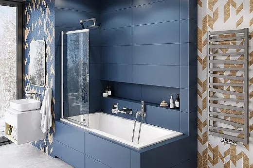 Шторка для ванны Radaway Excellent Liner 110 Chrome