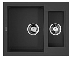 Кухонная мойка Omoikiri Sakaime 60-2-BL Tetogranit/Черный Кухонная мойка Omoikiri Sakaime 60-2-BL Tetogranit/Черный