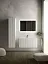 Тумба под раковину Sancos Snob R 100 см подвесная, Bianco, SNR100W