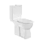 Унитаз напольный компакт  VitrA Conforma с сиденьем без микролифта, белый, покрытие Hygiene, 9899B003-7200