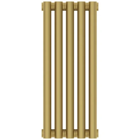 Радиатор трубчатый Сунержа Эстет-1, 5 секций, боковое подключение, цвет матовое золото, 032-0301-5005 Радиатор трубчатый Сунержа Эстет-1, 5 секций, боковое подключение, цвет матовое золото, 032-0301-5005