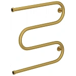 Полотенцесушитель водяной Сунержа М-образный+, 600x600, цвет матовое золото, 032-4007-6060