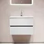 Тумба под раковину Sancos Urban UR70W, 70 см, подвесная, цвет белый