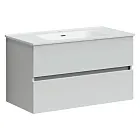 Тумба под раковину Sancos Urban UR90W 90, подвесная, белый глянец