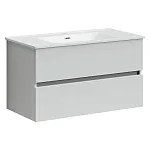 Тумба под раковину Sancos Urban UR90W 90, подвесная, белый глянец