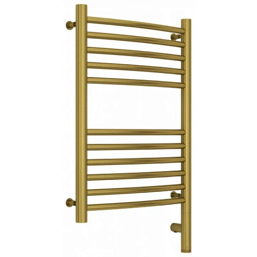 Полотенцесушитель электрический Сунержа Богема 3.0, высота 60 см, ширина 40 см, диммер слева/справа, цвет состаренная латунь, 051-5802-6040/051-5803-6040