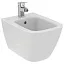 Биде подвесное с отверстием под смеситель Ideal Standard i.life S T459301, с крепежом для полностью скрытого монтажа