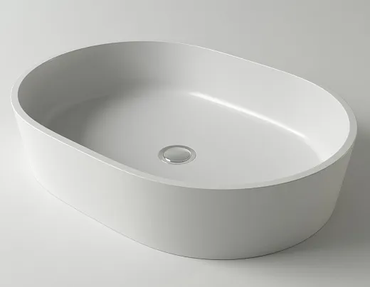 Раковина Holbi Ariel, 55x40, из Solid Surface