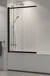 Шторка на ванну New Trendy SENSI BLACK 100x150