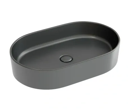 Умывальник Ceramicanova Element CN6048MDH 60см сантехфарфор темный антрацит, CN6048MDH