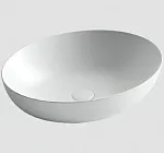 Умывальник Ceramicanova Element 52х39.5х13см накладной белый матовый, CN6017MW