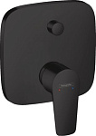 Смеситель Hansgrohe Talis E 71474670 для ванны, черный матовый