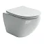 Подвесной безободковый унитаз Ceramicanova Metropol CN4002 Rimless, крышка микролифт, сантехфарфор (выставочный образец, отсутствует упаковка)
