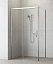 Боковая стенка Radaway Idea S1 70 см, стекло прозрачное, профиль хром, левая, 387048-01-01L