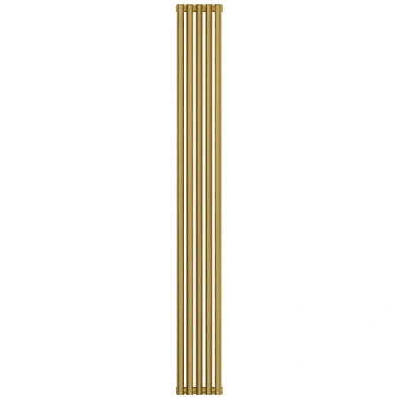 Радиатор трубчатый Сунержа Эстет-1, 5 секций, боковое подключение, цвет золото, 03-0301-1805 Радиатор трубчатый Сунержа Эстет-1, 5 секций, боковое подключение, цвет золото, 03-0301-1805