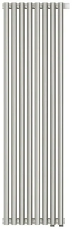 Радиатор стальной трубчатый Сунержа Эстет-11 EU50, ширина 35 см, высота 120 см, 8 секций, нижнее подключение левое EU50/правое EU50, хром, 00-0312-1208
