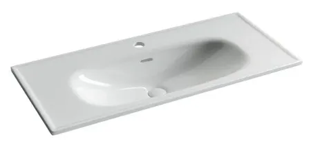 Раковина Ceramicanova Sabo CN13003, 100 см, сантехфарфор, белый