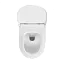 Подвесной унитаз VitrA S40 безободковый SmoothFlush санитарный фарфор. антибактериальное покрытие Hygiene, белый, 7759B003-0075