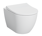 Унитаз подвесной Vitra Mia Round SmoothFlush безободковый 7510B003-0075, без сиденья Унитаз подвесной Vitra Mia Round SmoothFlush безободковый 7510B003-0075, без сиденья