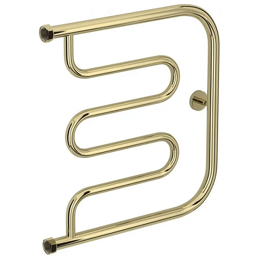 Полотенцесушитель водяной Сунержа Лира+, 500x500, цвет шампань, 020-4011-5050 Полотенцесушитель водяной Сунержа Лира+, 500x500, цвет шампань, 020-4011-5050