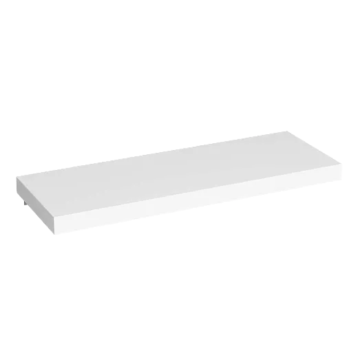 Столешница Kupala PLATO 140 белая матовая , искусственный монолитный камень Solid Surface, кронштейн с артикулом KPR заказывается отдельно!
