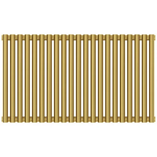 Радиатор трубчатый Сунержа Эстет-00, 21 секция, боковое подключение, цвет золото, 03-0332-5021