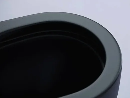 Унитаз-компакт Ceramicanova Metropol CN4001-BMB/CN4001-TMB, безободковый, быстросъемная крышка-сиденье микролифт, цвет черный матовый, сантехфарфор