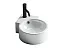 Умывальник Ceramicanova Element CN5019 31х41х12.5см угловой с переливом, CN5019