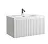 Тумба под раковину Sancos SNOB R 1.0, SNR1.080W, 80 см, подвесная, Bianco