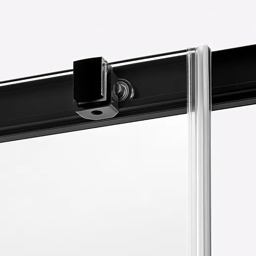 Душевой уголок New Trendy PRIME BLACK (L) 130x80x200 (var 2)