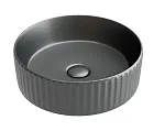 Умывальник Ceramicanova Element CN6057MDH 36см сантехфарфор темный антрацит, CN6057MDH