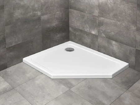 Поддон для душа Radaway Doros PT, 90 x 100 см, пятиугольный, SDRPT1090-01L/R