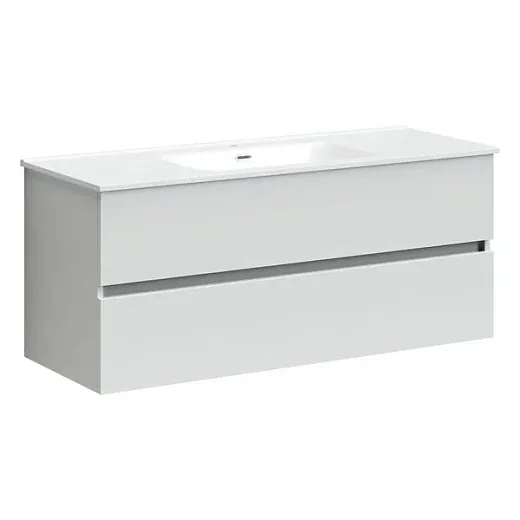 Тумба под раковину Sancos Urban 120, подвесная, белый глянец, UR120-1W