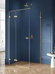 Душевой уголок New Trendy AVEXA GOLD (L) 100x80x200 (var 1)