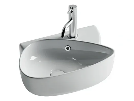 Умывальник Ceramicanova Element CN5049 49см сантехфарфор белый, CN5049