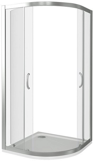 Душевой уголок GoodDoor INFINITY R-80-C-CH 80x80