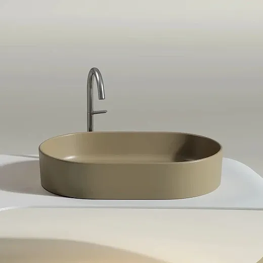 Умывальник Ceramicanova Element CN6048MC 60см сантехфарфор капучино матовый, CN6048MC