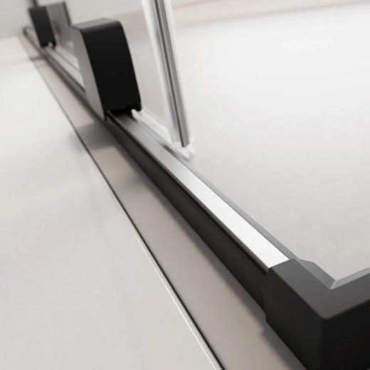 Душевая дверь Radaway Furo KDJ Black, 62,2 x 200 см, стекло прозрачное, профиль черный, правая, 10104622-54-01R Душевая дверь Radaway Furo KDJ Black, 62,2 x 200 см, стекло прозрачное, профиль черный, правая, 10104622-54-01R