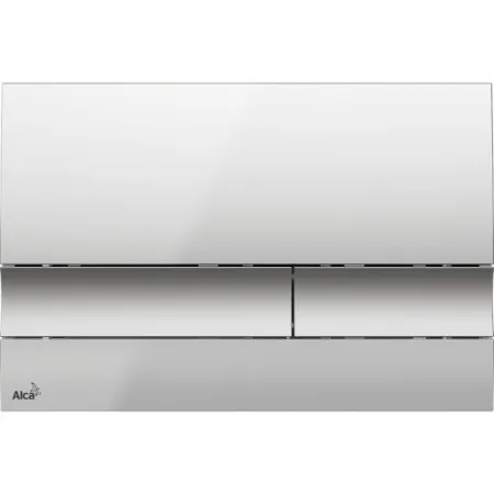 Кнопка смыва AlcaPlast M1722 хром матовый