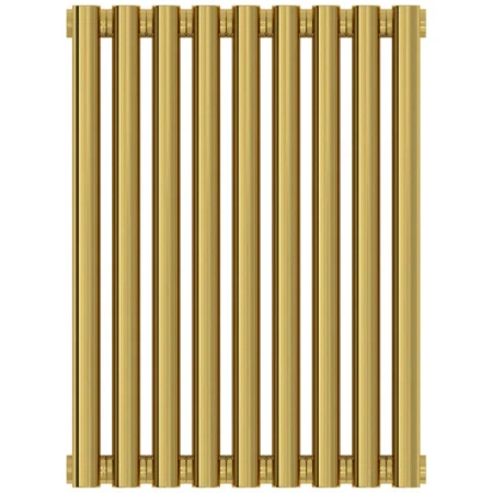 Радиатор трубчатый Сунержа Эстет-00, 9 секций, боковое подключение, цвет золото, 03-0332-5009 Радиатор трубчатый Сунержа Эстет-00, 9 секций, боковое подключение, цвет золото, 03-0332-5009