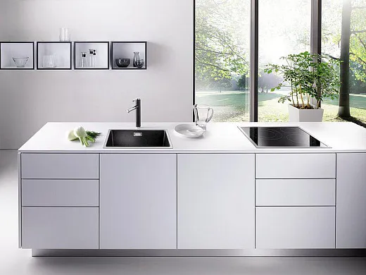 Мойка кухонная Blanco Subline 400 U антрацит