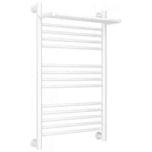 Полотенцесушитель водяной Сунержа Богема+ 12-0223-8050, 800x500, с полкой, цвет белый