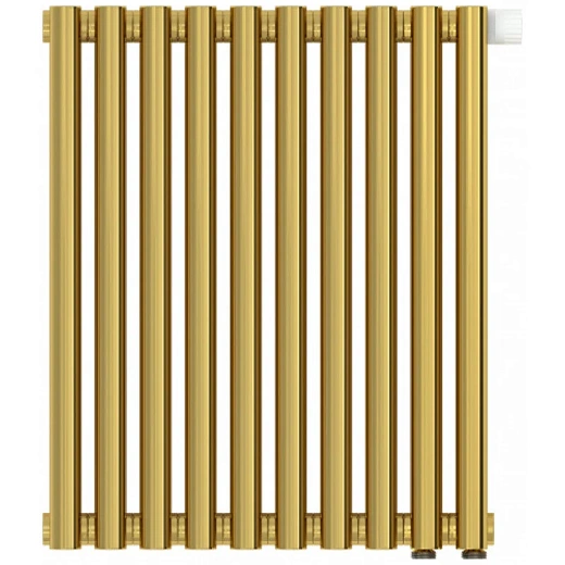 Радиатор трубчатый Сунержа Эстет-11 EU50, 10 секций, нижнее подключение, цвет золото, 03-0312-5010