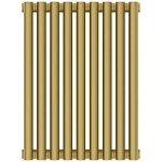 Радиатор трубчатый Сунержа Эстет-11, 9 секций, боковое подключение, цвет матовое золото, 032-0302-5009 Радиатор трубчатый Сунержа Эстет-11, 9 секций, боковое подключение, цвет матовое золото, 032-0302-5009