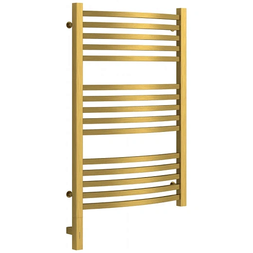 Полотенцесушитель электрический Сунержа Аркус 3.0, 800x500, цвет состаренная латунь, 051-5704-8050/051-5705-8050